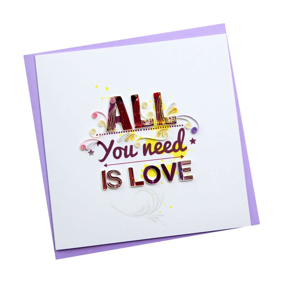 VN2WS115SCYE1 - Quilling Arts - VIET NET - Crafted Gifts By Hand And Heart