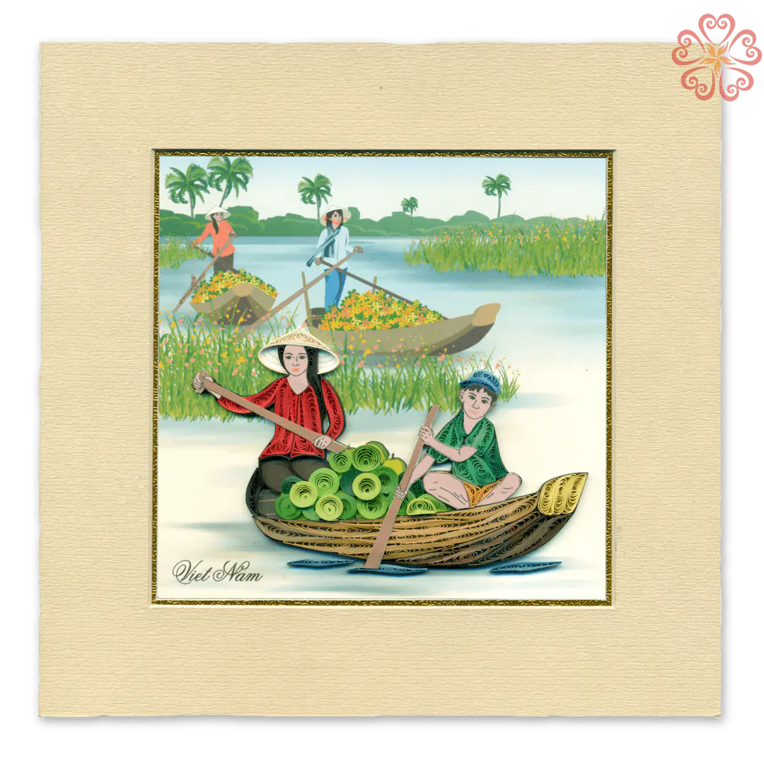 VN3MB120114C1 - Quilling Arts - VIET NET - Crafted Gifts By Hand And Heart