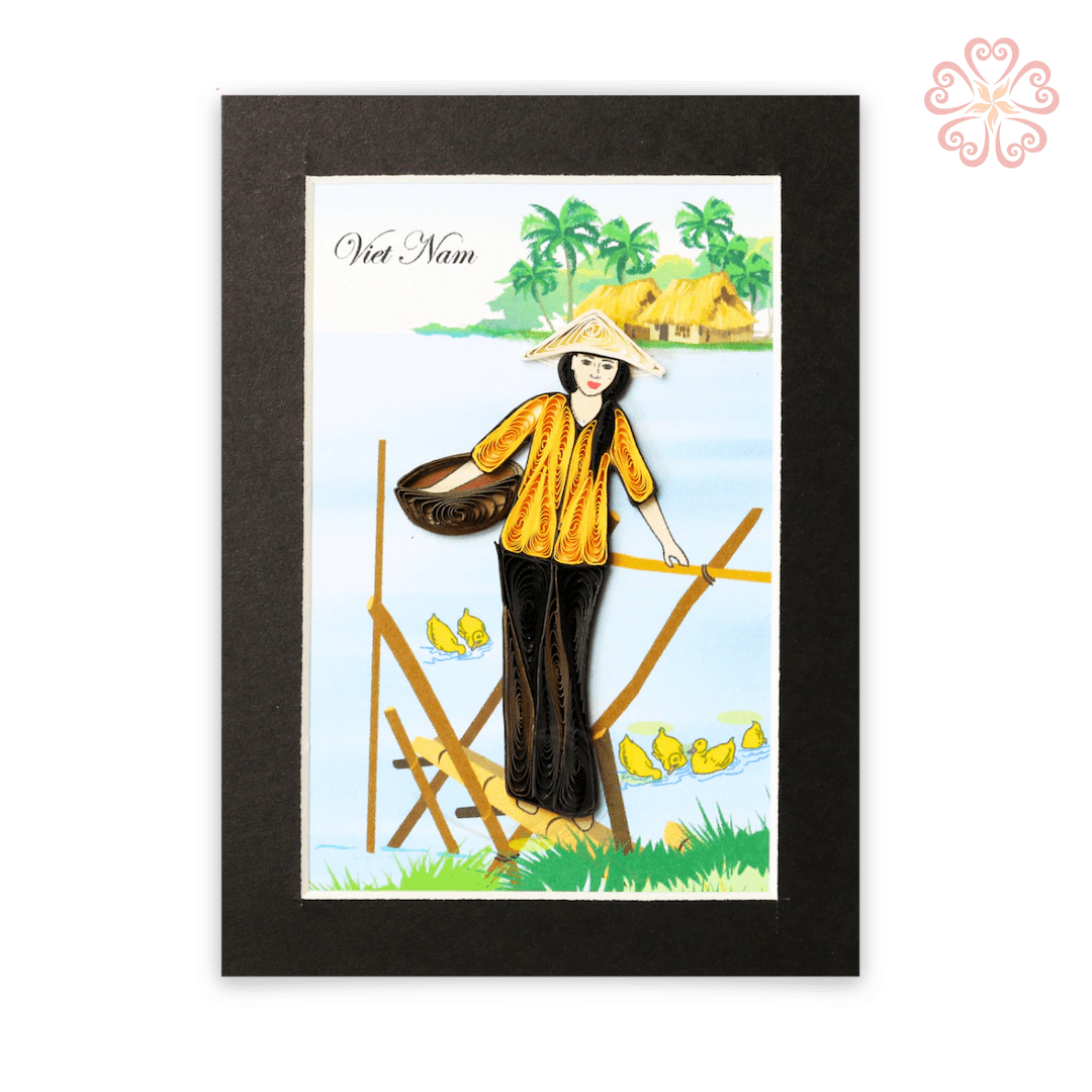 VN6MN1NN008C1 - Quilling Arts - VIET NET - Crafted Gifts By Hand And Heart