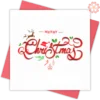 Quilling-card-15x15cm-Marry-Christmas-Santa-Quilled-Merry-Xmas-- Quilling Arts - VIET NET - From Hands with Love