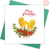 Quilling-card-15x15cm-Merry-Christmas-Quilled-Glove-VN1XM115140E2- Quilling Arts - VIET NET - From Hands with Love