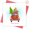 Quilling-card-15x15cm-Marry-Christmas-Modern-Santa-VN1XM115151E2- Quilling Arts - VIET NET - From Hands with LoveQuilling-card-15x15cm-Marry-Christmas-Modern-Santa-VN1XM115151E2- Quilling Arts - VIET NET - From Hands with Love