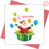 Surprise-present-Quilling-card-15x15cm-Marry-Christmas-VN1XM115154E2- Quilling Arts - VIET NET - From Hands with Love