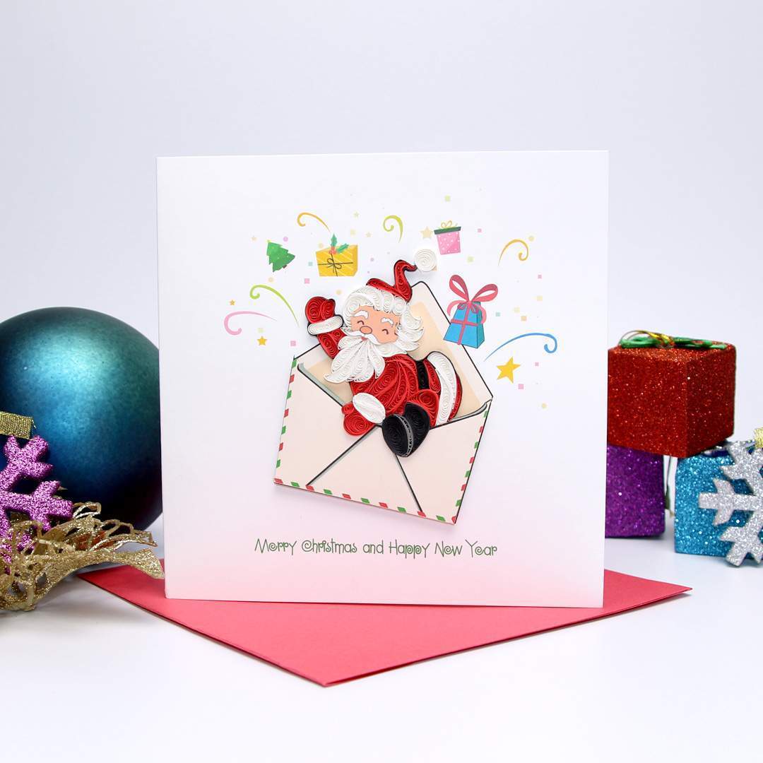 Quilling-Arts-Viet-Net-From-hand-with-love-Hello-Santa-Christmas-Quilled-greeting-card-15x15cm-Merry-Christmas-VN1XM115161E2-1