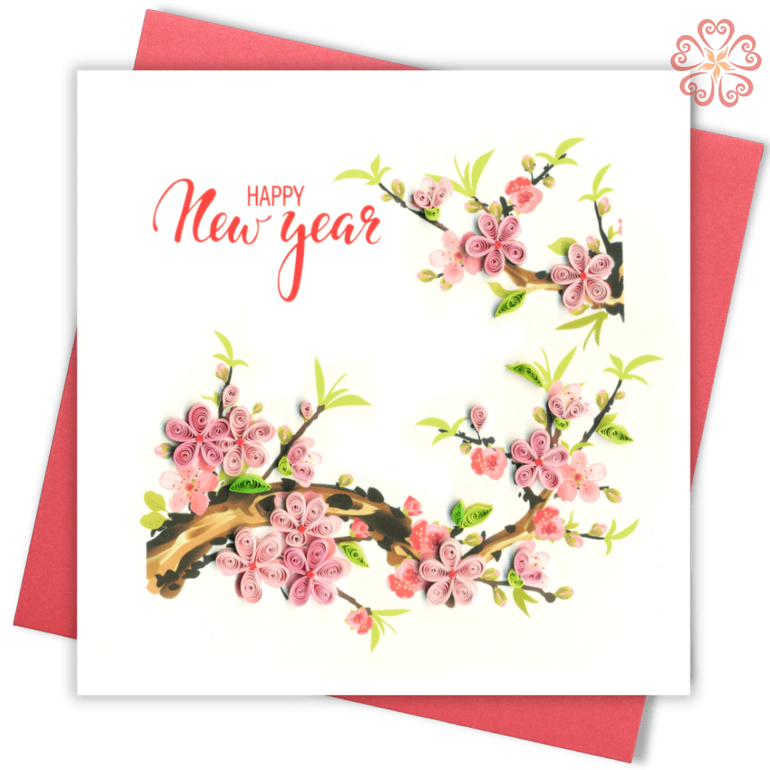 Happy New Year Peach blossom - VN1NY115114E1
