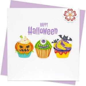 Quilling-Arts-Viet-Net-From-hand-with-love-Love-Quilled-greeting-card-15x15cm-Halloween-Cakes