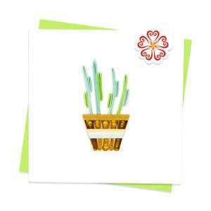 Quilling-Arts-Viet-Net-From-hand-with-love-Quilled-greeting-card-10x10cm-straight-cactus-basket VN2XM110199NN