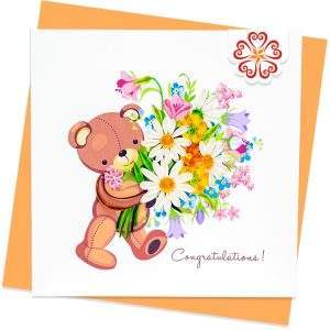 Quilling-Arts-Viet-Net-From-hand-with-love-Quilled-greeting-card-15x15cm-Congratulations-beer-and-flowers VN2XM115A24E2