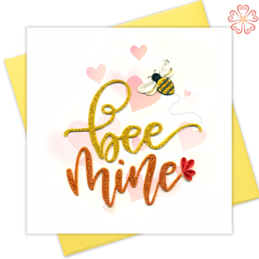 Quilling-Arts-Viet-Net-From-hand-with-love-light-Quilled-greeting-card-15x15cm-Love-Bee-mine VN2QL115026E1