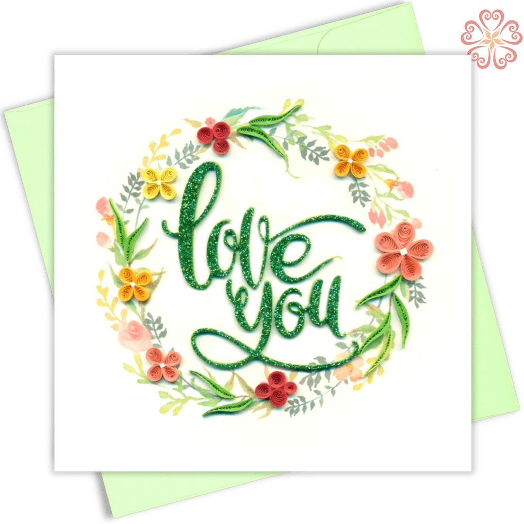 Quilling-Arts-Viet-Net-From-hand-with-love-light-Quilled-greeting-card-15x15cm-Love-Love-flowers-wreath VN2QL115029E1