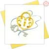 Quilling-Arts-Viet-Net-From-hand-with-love-light-Quilled-greeting-card-15x15cm-Love-golden-lock-silver-key VN2QL115040NN