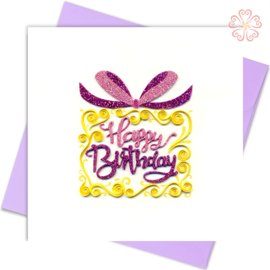 Quilling-Arts-Viet-Net-From-hand-with-love-Quilled-greeting-card-15x15cm-HPBD-HPBD-Cake-1 VN2QL115045E1