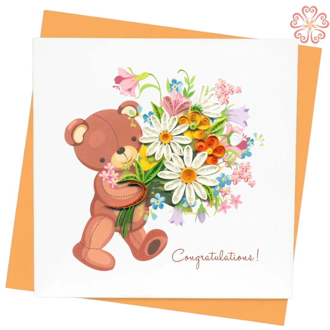 Quilling-Arts-Viet-Net-From-hand-with-love-Quilled-greeting-card-15x15cm-Congratulations-beer-and-flowers VN2XM115A24E2