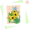Quilling-Arts-Viet-Net-From-hand-with-love-Quilled-greeting-card-15x15cm-flower-sunflower-basket VN2XM115A31NN