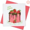 Quilling-Arts-Viet-Net-From-hand-with-love-Quilled-greeting-card-15x15cm-HPBD-Strawberry-Cake-1 VN2XM115A32E1