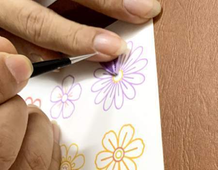 paper quilling for beginner - HOW TO DO QUILLING HOW TO GLUE 4