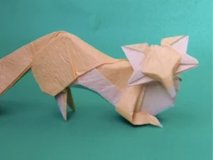 Akira Yoshizawa fox origami