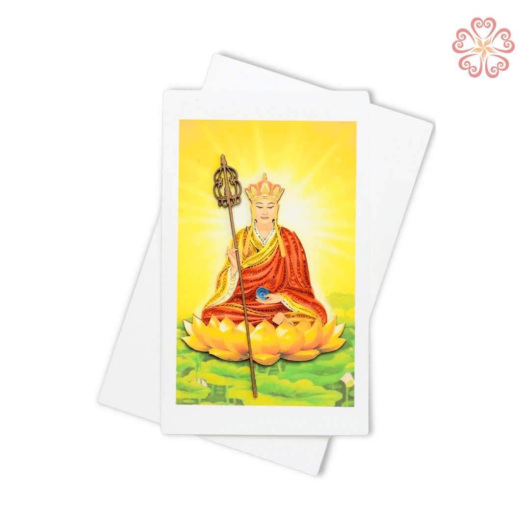 Ksitigarbha Bodhisattva Quilling Card