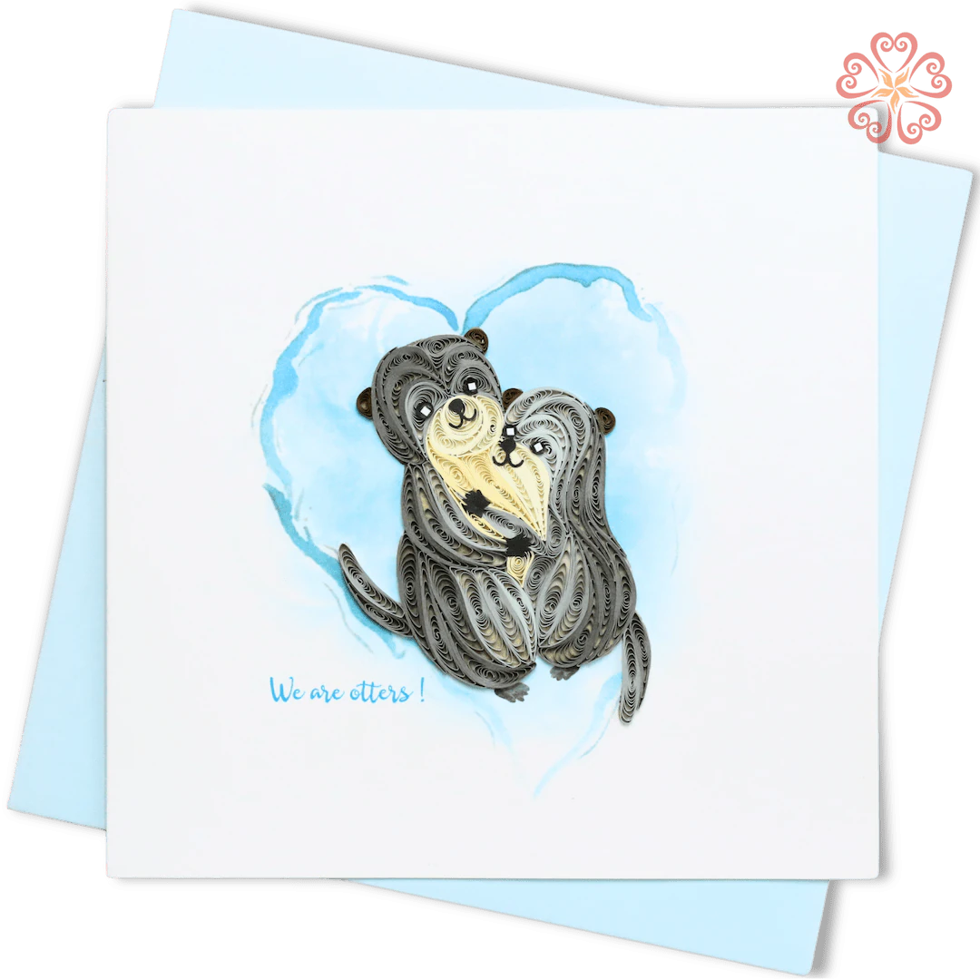 Otters Hugging We Are Otters!