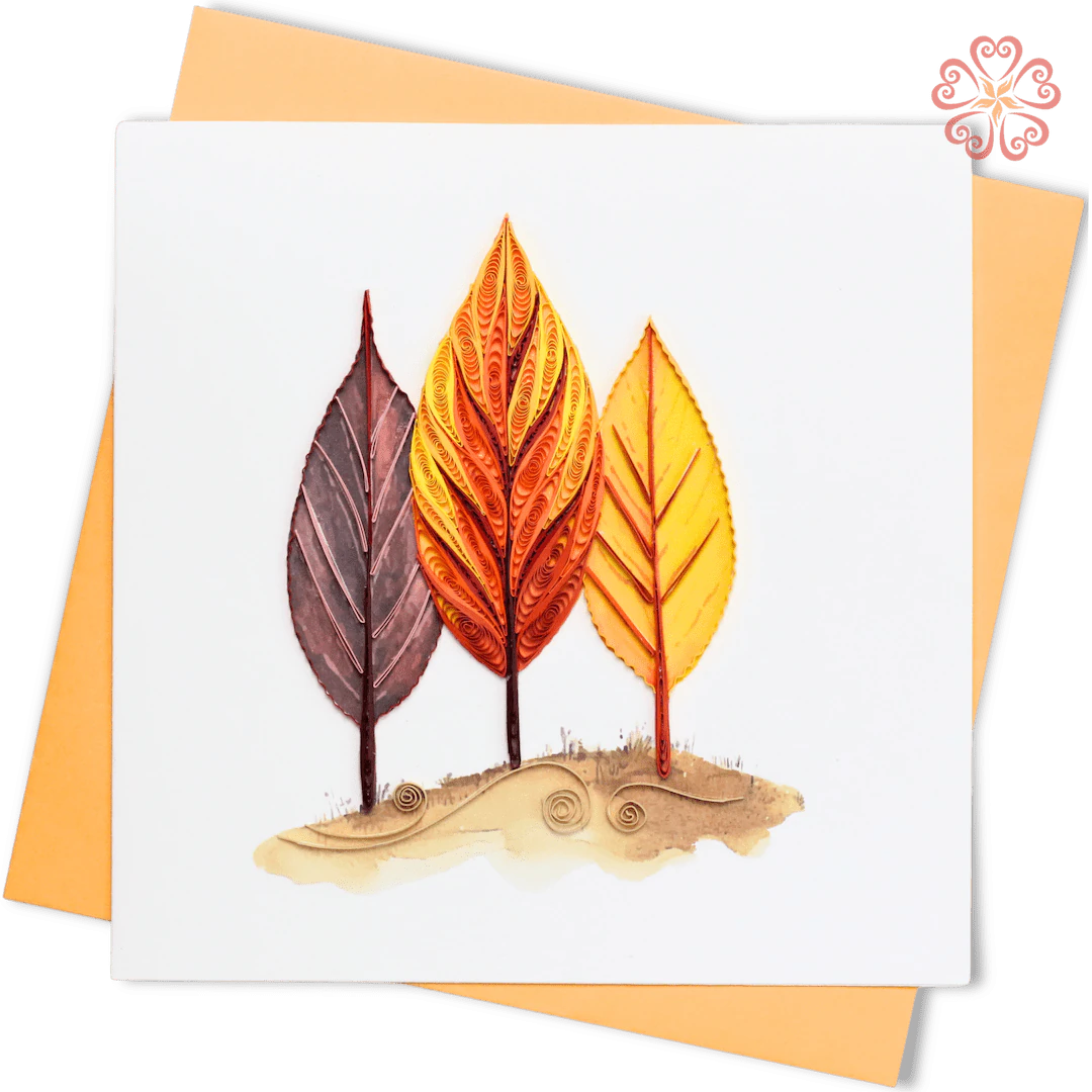 Quilled Autumn Leaves
