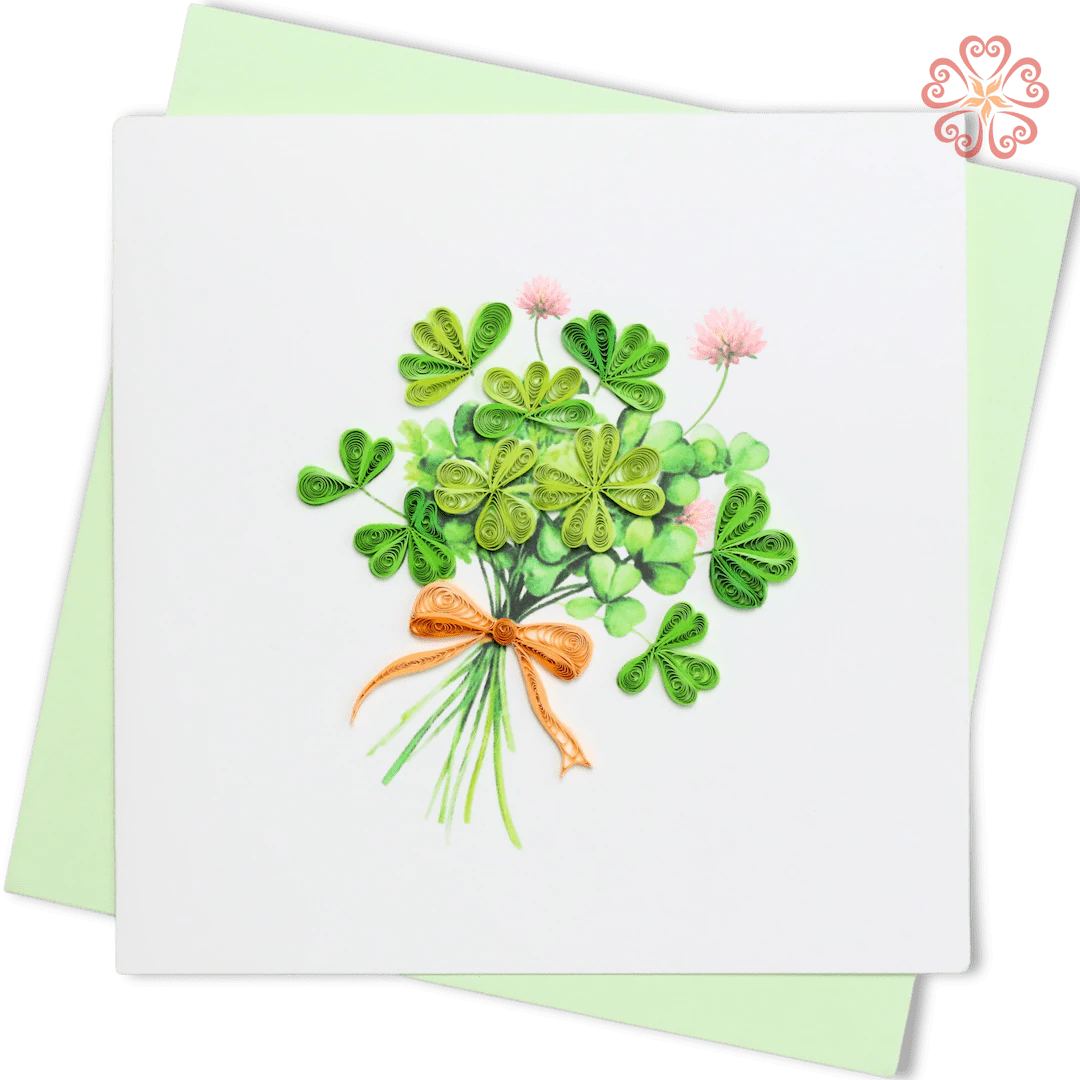 Quilled Clover Bouquet