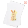 Quilled Grumpy Bunny-Quilling card 7.5cmx12.5cm-Miscellaneous-VN2NN112S74NN-Quilling art Viet Net from hand with love-1080x1080px
