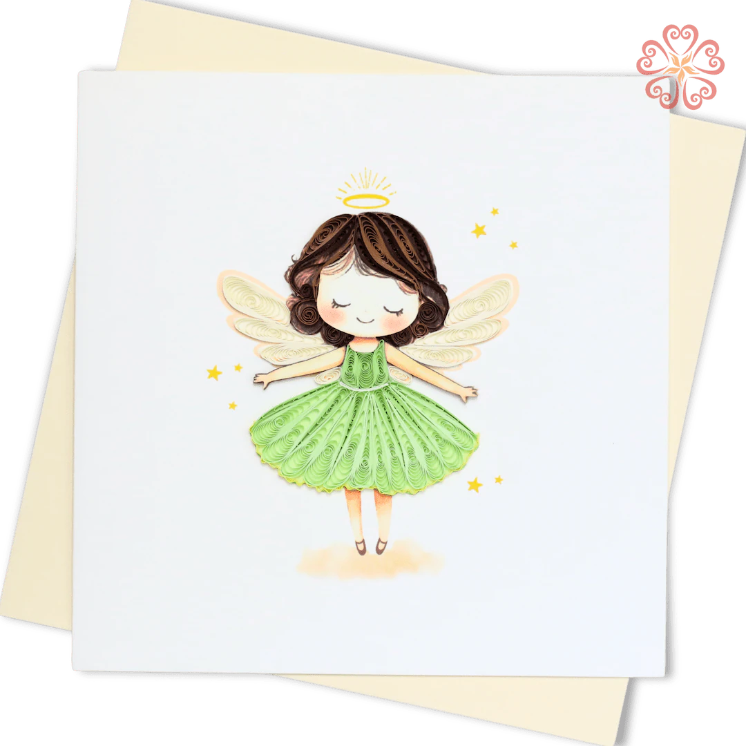 Quilled Little Angel Fairy