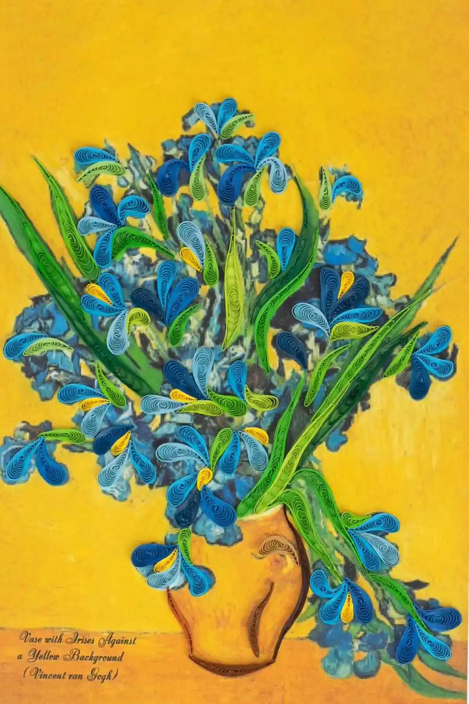 Quilling-Card-World-Art-quilling-art-quilling-art-viet-net-detail-Vincent-van-Gogh-Iris-in-vase-VN2NN121007E1-933x1400px