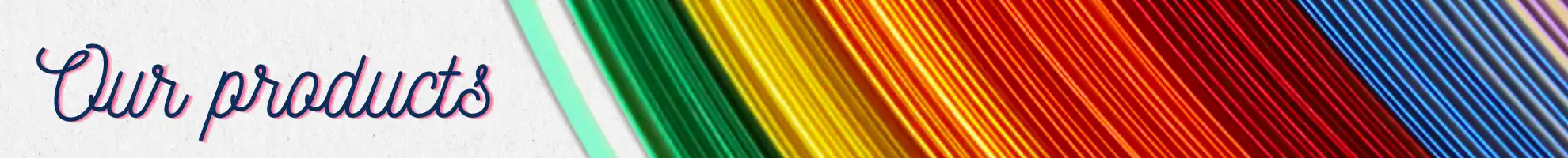 Our products banner