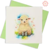 Quilling baby sheep