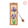 Quilling purple orchild-Quilling bookmark-Quilling art-Quilling Art Viet Net-VN6BM412130NN