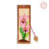 Quilling Pink orchild-Quilling bookmark-Quilling art-Quilling Art Viet Net-VN6BM412134NN