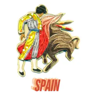 quilling art Viet Net client - SPAIN - 300x300px