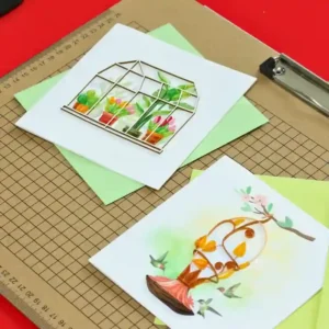 quilling card natural style - by viet net - home page 800x800 px (mob)